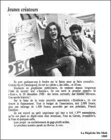 Article La Dpche du Midi - 1989